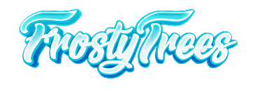 Local cannabis shop Frosty Trees in Negaunee MI Upper Peninsula website logo